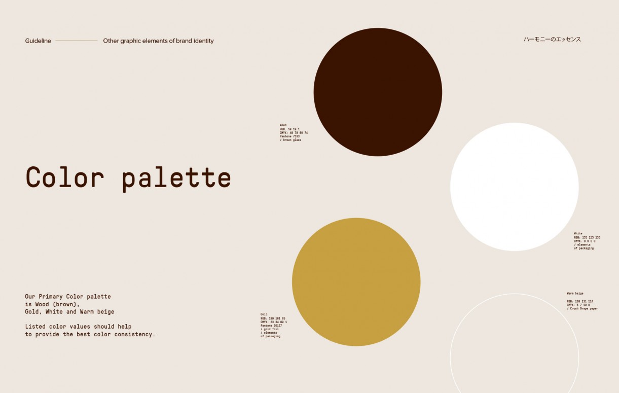 8 guideline and color palette
